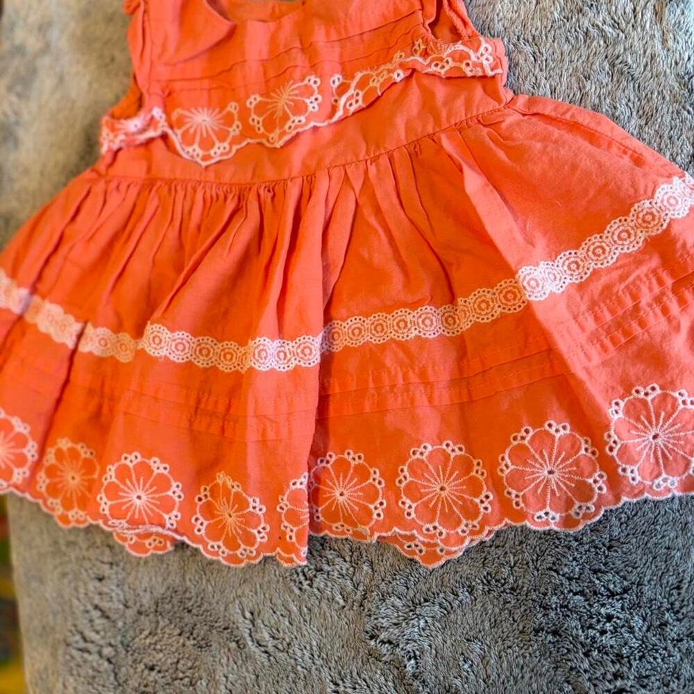 Adorable old navy baby girl coral dress